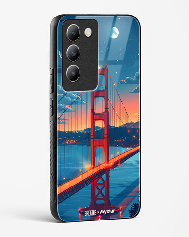 Golden Gate Bridge [BREATHE] Glass Case Phone Cover (Vivo)