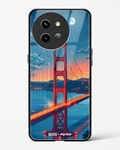 Golden Gate Bridge [BREATHE] Glass Case Phone Cover (Vivo)