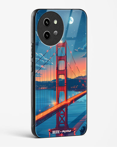 Golden Gate Bridge [BREATHE] Glass Case Phone Cover (Vivo)