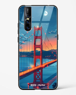 Golden Gate Bridge [BREATHE] Glass Case Phone Cover (Vivo)
