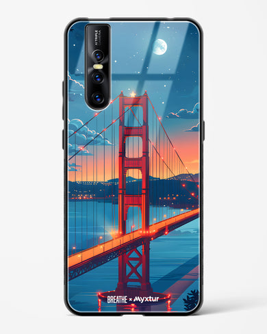 Golden Gate Bridge [BREATHE] Glass Case Phone Cover (Vivo)
