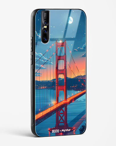 Golden Gate Bridge [BREATHE] Glass Case Phone Cover (Vivo)