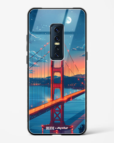 Golden Gate Bridge [BREATHE] Glass Case Phone Cover (Vivo)