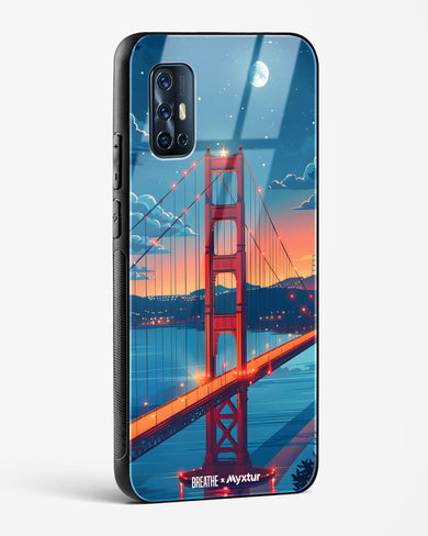 Golden Gate Bridge [BREATHE] Glass Case Phone Cover (Vivo)