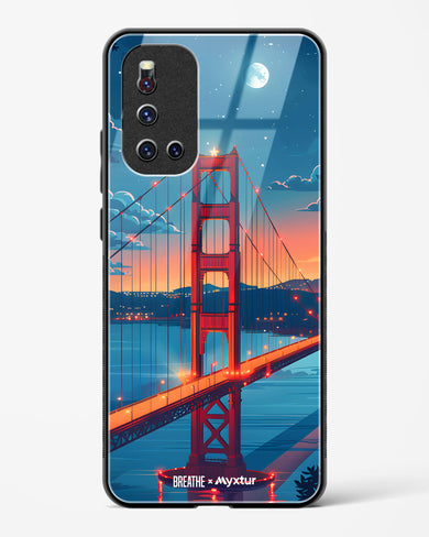Golden Gate Bridge [BREATHE] Glass Case Phone Cover (Vivo)