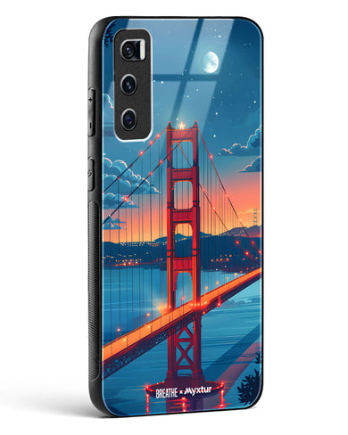 Golden Gate Bridge [BREATHE] Glass Case Phone Cover (Vivo)