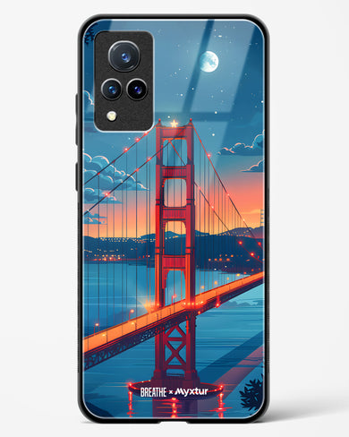 Golden Gate Bridge [BREATHE] Glass Case Phone Cover (Vivo)
