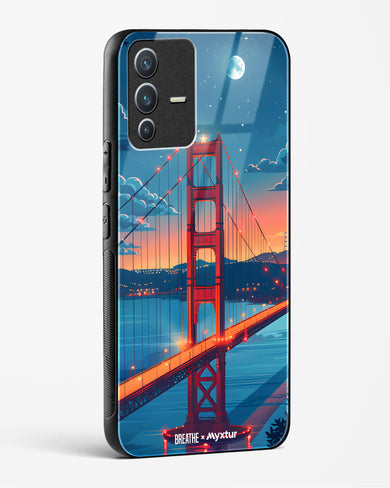 Golden Gate Bridge [BREATHE] Glass Case Phone Cover (Vivo)