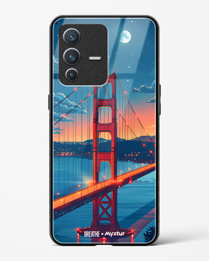 Golden Gate Bridge [BREATHE] Glass Case Phone Cover (Vivo)