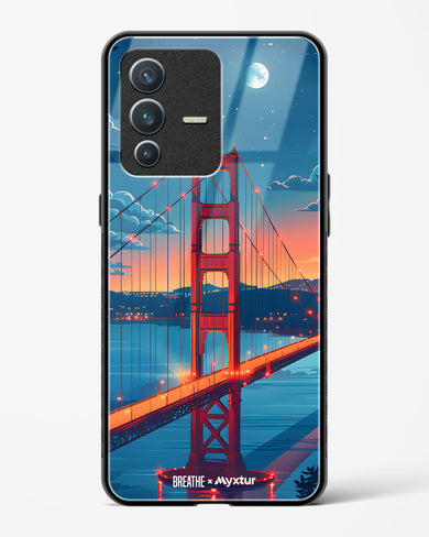 Golden Gate Bridge [BREATHE] Glass Case Phone Cover (Vivo)