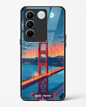Golden Gate Bridge [BREATHE] Glass Case Phone Cover (Vivo)