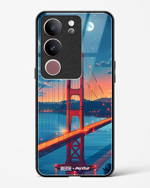 Golden Gate Bridge [BREATHE] Glass Case Phone Cover (Vivo)