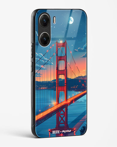 Golden Gate Bridge [BREATHE] Glass Case Phone Cover (Vivo)