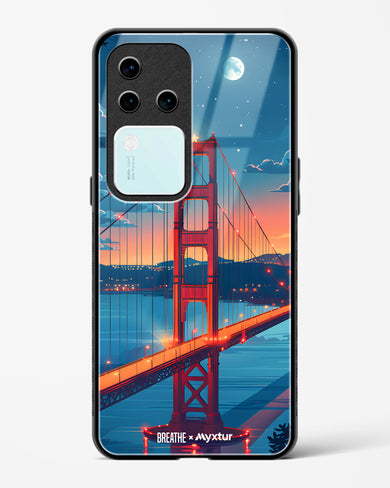 Golden Gate Bridge [BREATHE] Glass Case Phone Cover (Vivo)