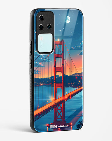 Golden Gate Bridge [BREATHE] Glass Case Phone Cover (Vivo)