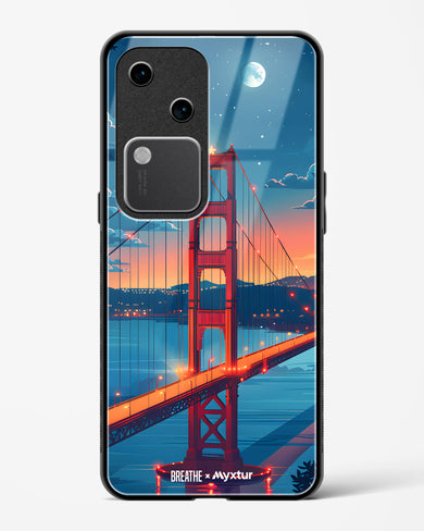 Golden Gate Bridge [BREATHE] Glass Case Phone Cover (Vivo)