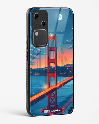 Golden Gate Bridge [BREATHE] Glass Case Phone Cover (Vivo)