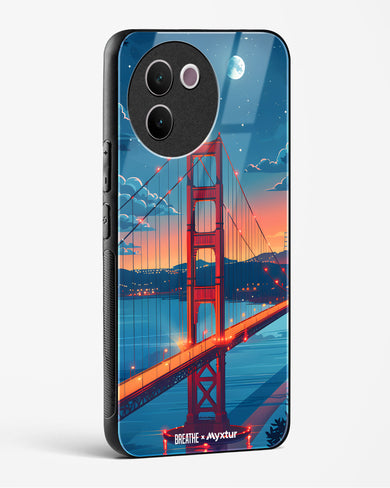 Golden Gate Bridge [BREATHE] Glass Case Phone Cover (Vivo)