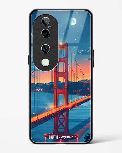 Golden Gate Bridge [BREATHE] Glass Case Phone Cover (Vivo)