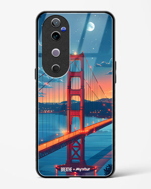 Golden Gate Bridge [BREATHE] Glass Case Phone Cover (Vivo)