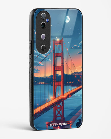Golden Gate Bridge [BREATHE] Glass Case Phone Cover (Vivo)