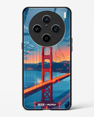 Golden Gate Bridge [BREATHE] Glass Case Phone Cover (Vivo)