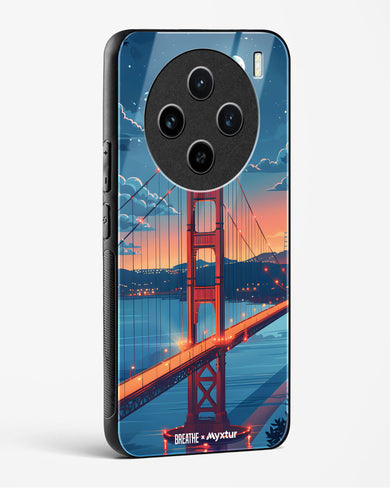 Golden Gate Bridge [BREATHE] Glass Case Phone Cover (Vivo)