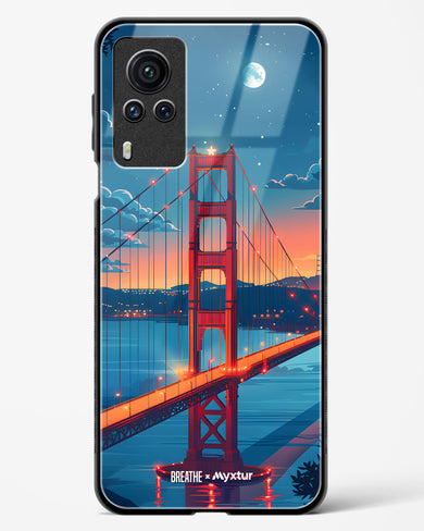 Golden Gate Bridge [BREATHE] Glass Case Phone Cover (Vivo)