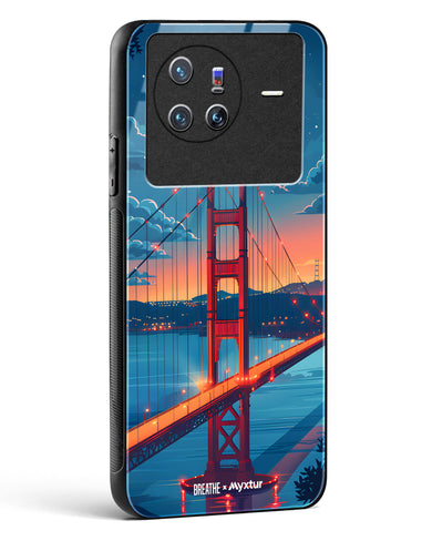 Golden Gate Bridge [BREATHE] Glass Case Phone Cover (Vivo)