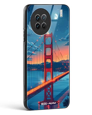 Golden Gate Bridge [BREATHE] Glass Case Phone Cover (Vivo)