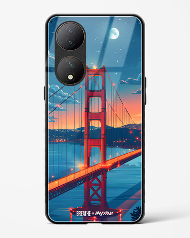 Golden Gate Bridge [BREATHE] Glass Case Phone Cover (Vivo)