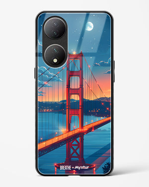 Golden Gate Bridge [BREATHE] Glass Case Phone Cover (Vivo)
