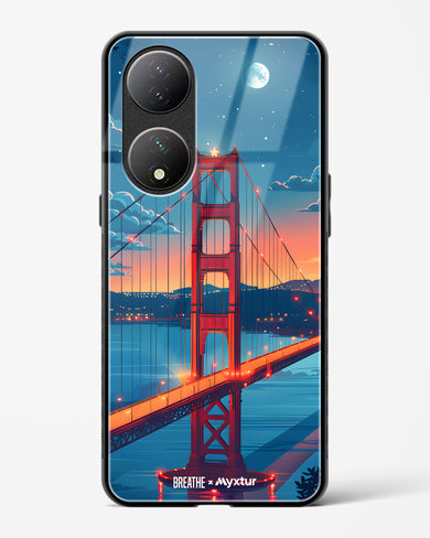 Golden Gate Bridge [BREATHE] Glass Case Phone Cover (Vivo)
