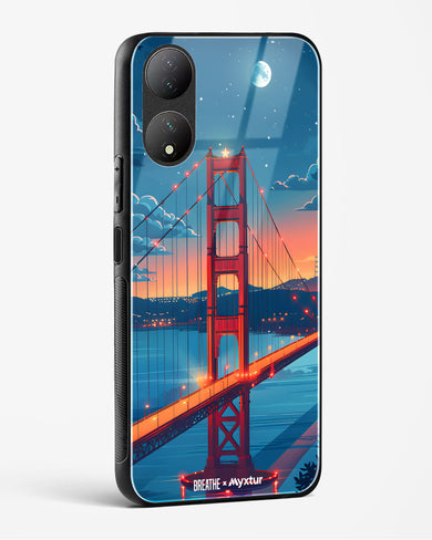 Golden Gate Bridge [BREATHE] Glass Case Phone Cover (Vivo)
