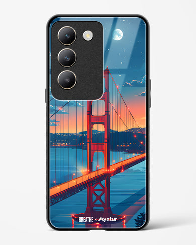 Golden Gate Bridge [BREATHE] Glass Case Phone Cover (Vivo)