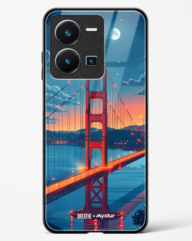 Golden Gate Bridge [BREATHE] Glass Case Phone Cover (Vivo)