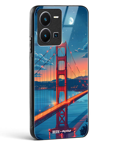 Golden Gate Bridge [BREATHE] Glass Case Phone Cover (Vivo)