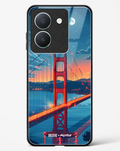 Golden Gate Bridge [BREATHE] Glass Case Phone Cover (Vivo)