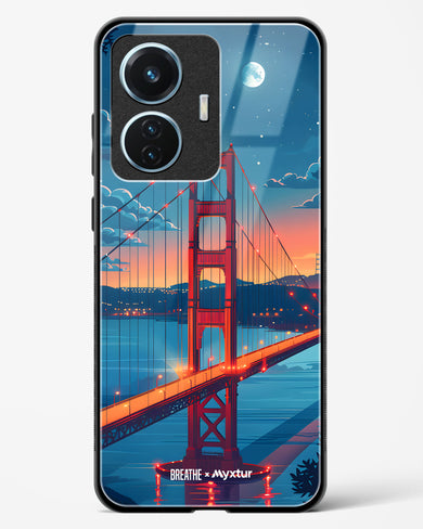 Golden Gate Bridge [BREATHE] Glass Case Phone Cover (Vivo)