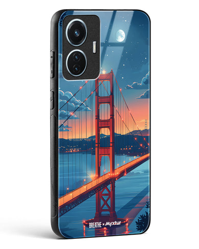Golden Gate Bridge [BREATHE] Glass Case Phone Cover (Vivo)