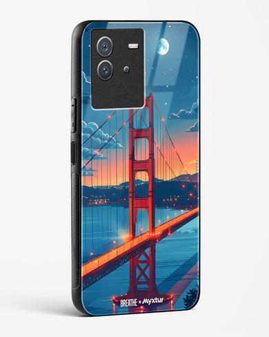 Golden Gate Bridge [BREATHE] Glass Case Phone Cover (Vivo)