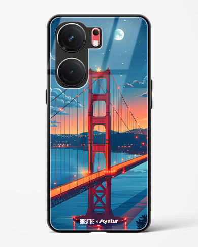 Golden Gate Bridge [BREATHE] Glass Case Phone Cover (Vivo)