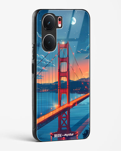 Golden Gate Bridge [BREATHE] Glass Case Phone Cover (Vivo)