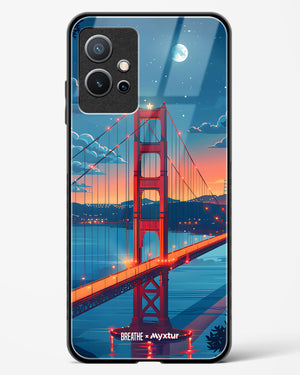 Golden Gate Bridge [BREATHE] Glass Case Phone Cover (Vivo)