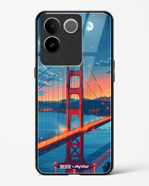 Golden Gate Bridge [BREATHE] Glass Case Phone Cover (Vivo)