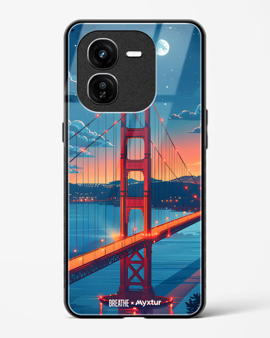 Golden Gate Bridge [BREATHE] Glass Case Phone Cover (Vivo)