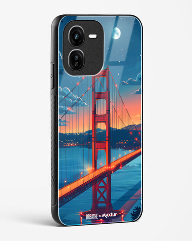 Golden Gate Bridge [BREATHE] Glass Case Phone Cover (Vivo)