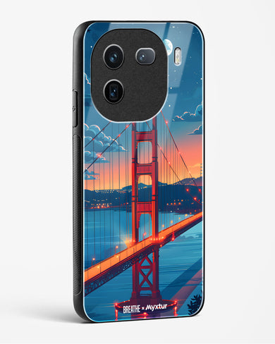 Golden Gate Bridge [BREATHE] Glass Case Phone Cover (Vivo)