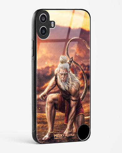 Hanuman Bajrangbali [MaxCreation] Glass Case Phone Cover (Nothing)
