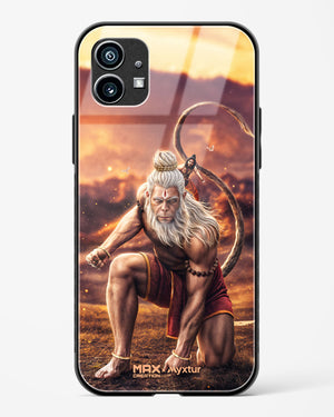 Hanuman Bajrangbali [MaxCreation] Glass Case Phone Cover (Nothing)